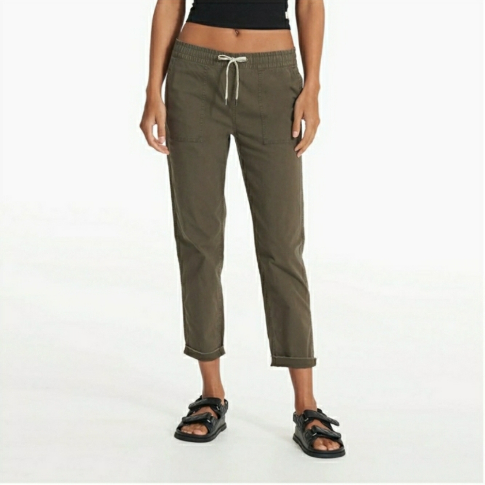 Vuori Ripstop Pants Womens Small  VW450 Dark Oregano Green